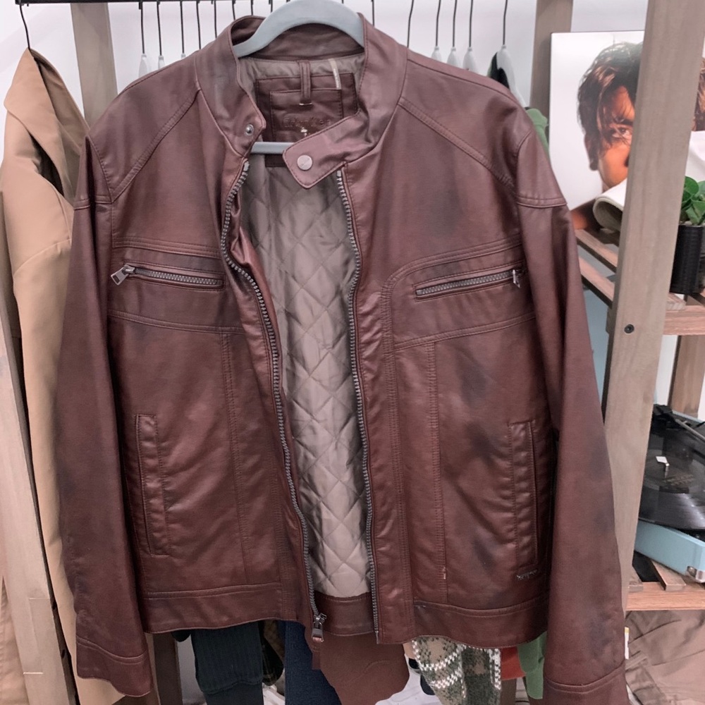 Calvin Klein Leather Jacket